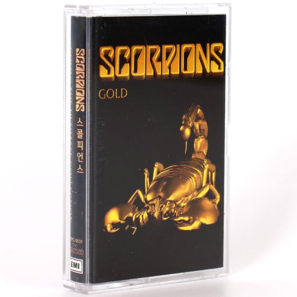 Scorpions - Gold - The Ultimate Collection Korean Album Cassette Tape Korea