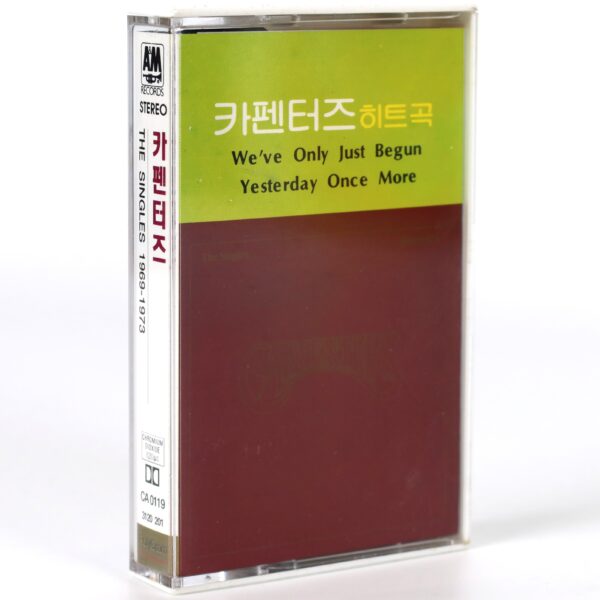 Carpenters - The Singles 1969-1973 Korean Album Cassette Tape Korea