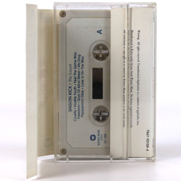 IMG_2817 Saigon Kick - The Lizard Korean Album Cassette Tape Korea