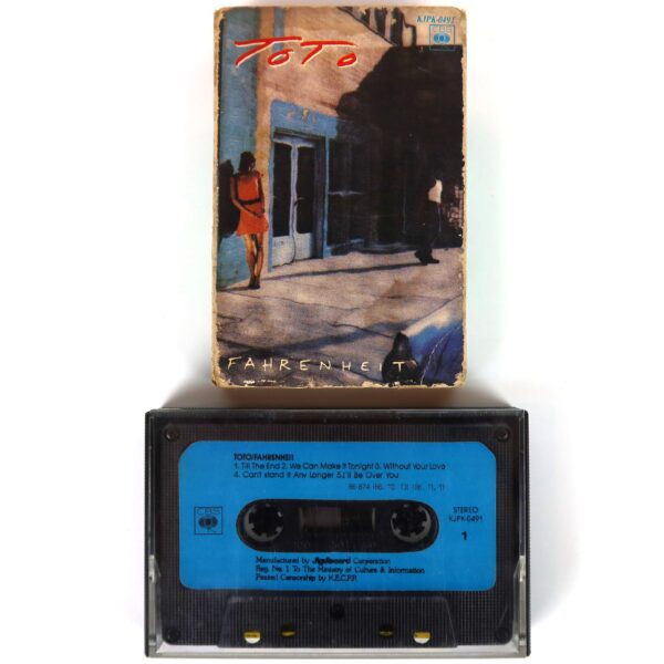Toto - Fahrenheit Korean Album Cassette Tape Korea