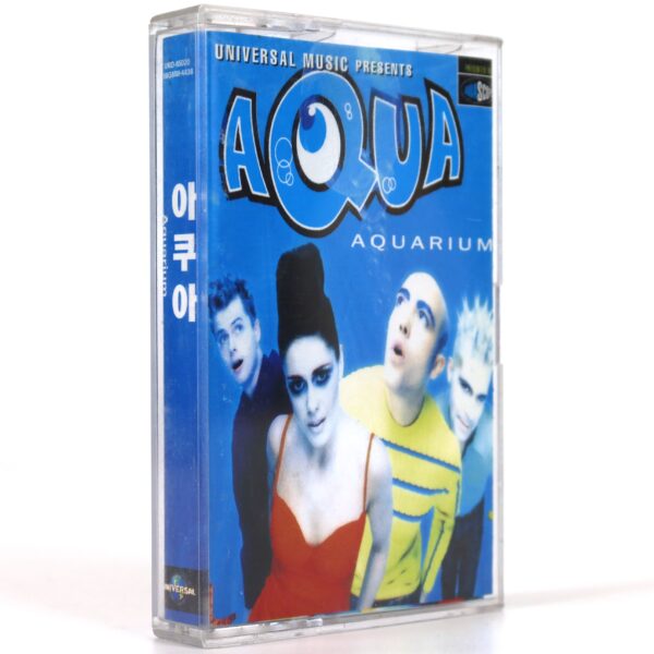 Aqua - Aquarium Korean Album Cassette Tape Korea