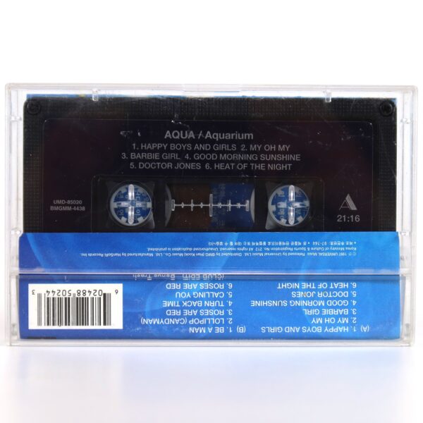 Aqua - Aquarium Korean Album Cassette Tape Korea