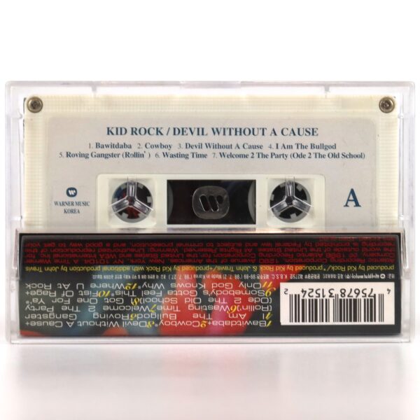 Kid Rock - Devil Without A Cause Korean Album Cassette Tape Korea