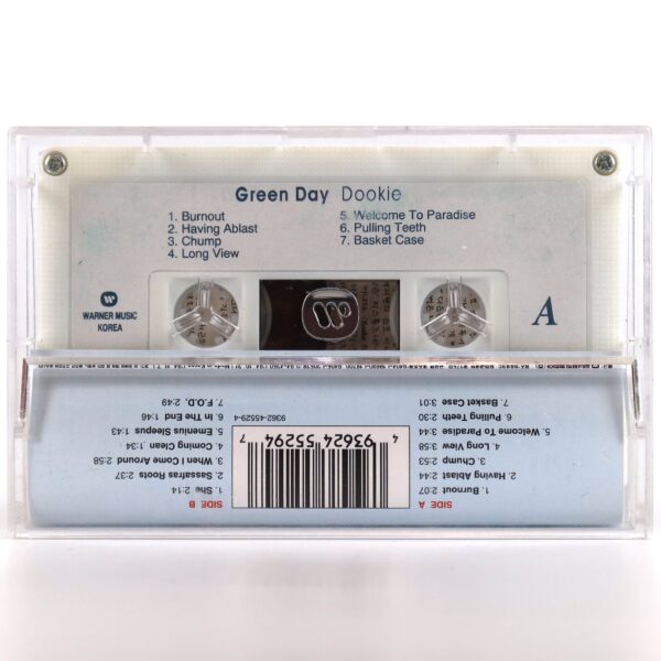 Green Day - Dookie Album Korean Cassette Tape Korea Reissue