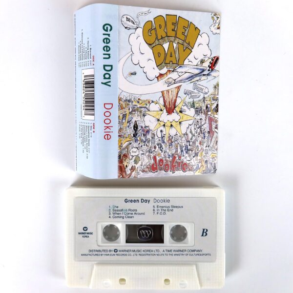 Green Day - Dookie Album Korean Cassette Tape Korea Reissue