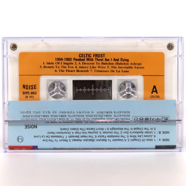 Celtic Frost - Parched With Thirst Am I And Dying Album Cassette Tape Korea