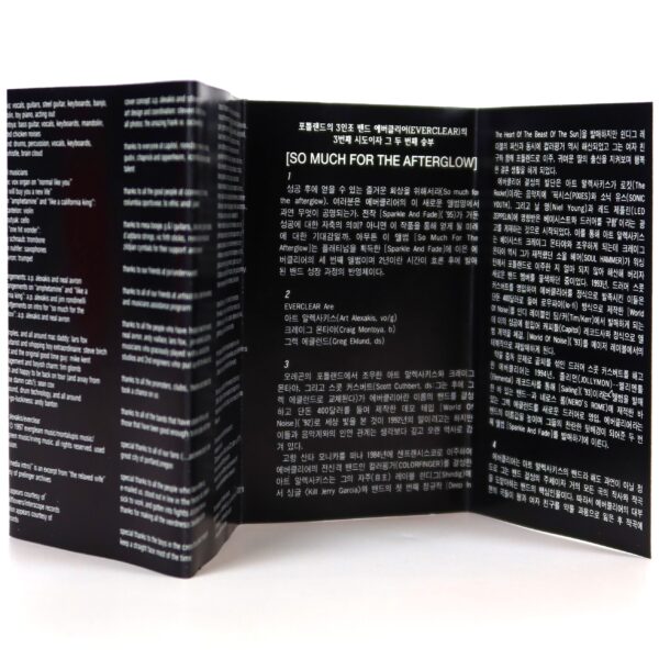 Everclear - So Much For The Afterglow Album Korean Cassette Tape Korea