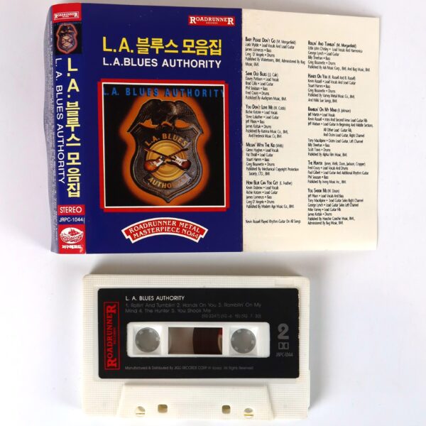 L.A. Blues Authority Album Korean Cassette Tape Korea
