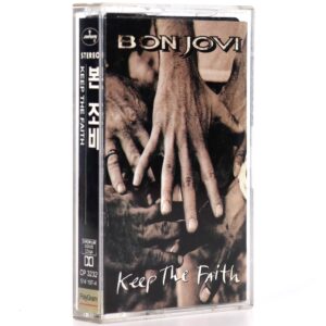 Bon Jovi - Keep The Faith Album Korean Cassette Tape Korea