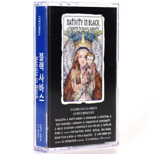 Nativity In Black - A Tribute To Black Sabbath Album Korean Cassette Tape Korea
