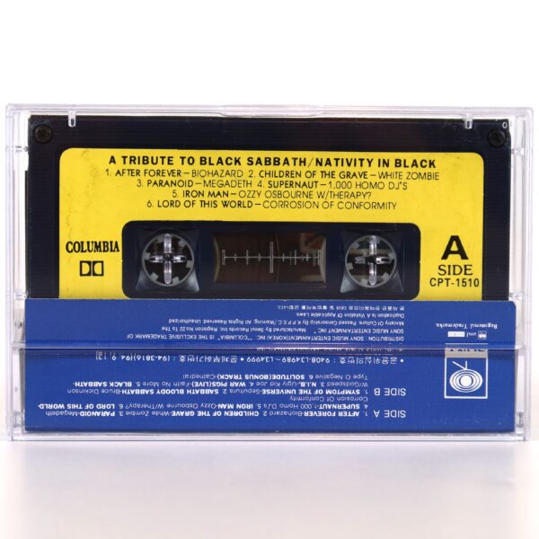 Nativity In Black - A Tribute To Black Sabbath Album Korean Cassette Tape Korea