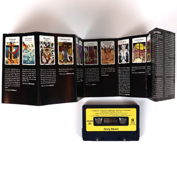 Nativity In Black - A Tribute To Black Sabbath Album Korean Cassette Tape Korea