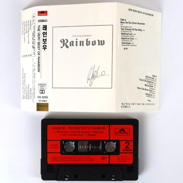 IMG_2942 Rainbow - The Very Best Of Rainbow Album Korean Cassette Tape Korea