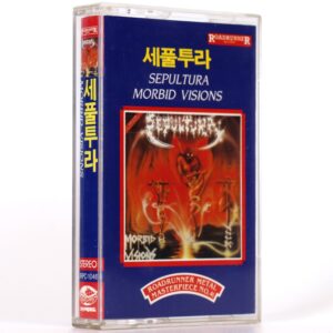Sepultura - Morbid Visions / Bestial Devastation Album Cassette Tape Korea