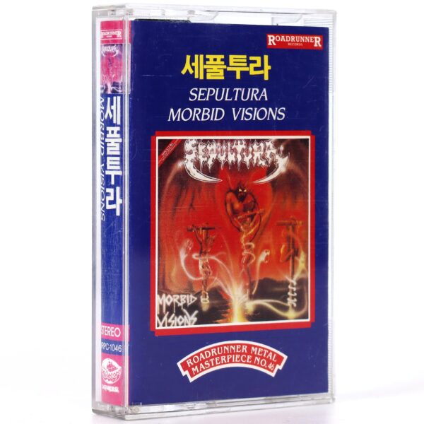 Sepultura - Morbid Visions / Bestial Devastation Album Cassette Tape Korea 2