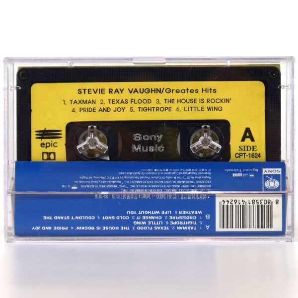 Stevie Ray Vaughan - Greatest Hits Album Korean Cassette Tape Korea