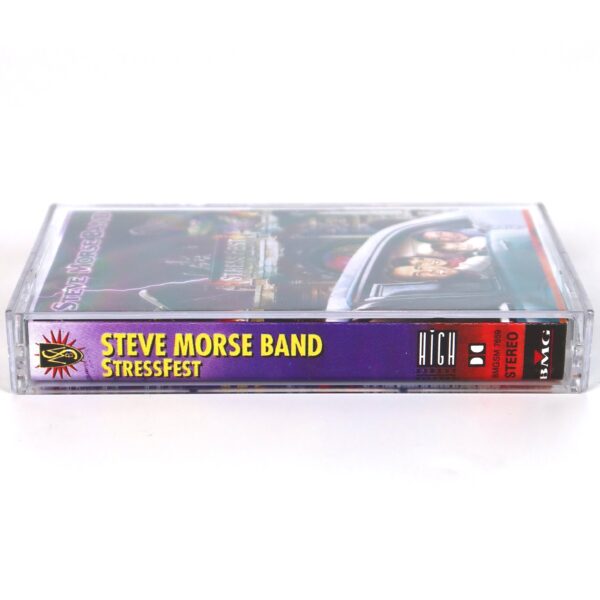 IMG_3025 Steve Morse Band - Stressfest Album Korean Cassette Tape Korea