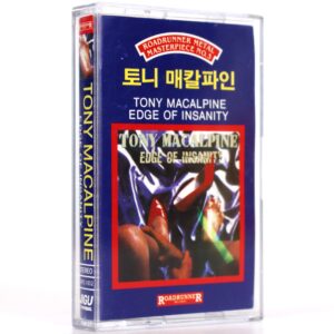 Tony MacAlpine - Edge Of Insanity Album Korean Cassette Tape Korea