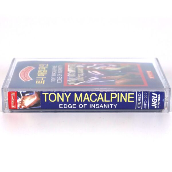 Tony MacAlpine - Edge Of Insanity Album Korean Cassette Tape Korea