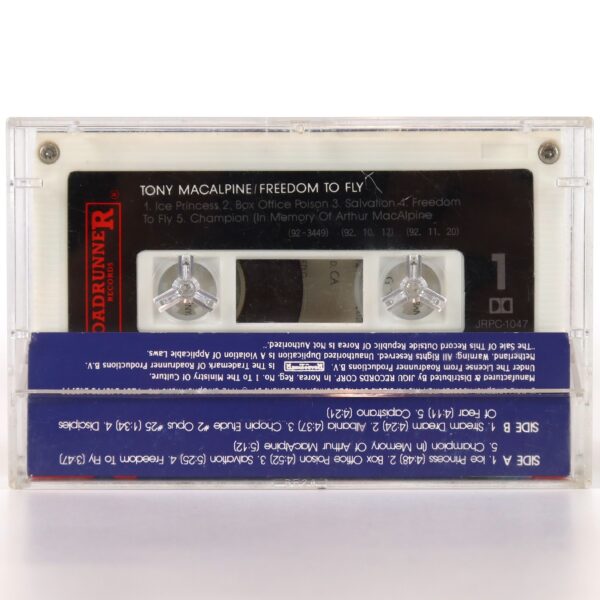 Tony MacAlpine - Freedom To Fly Album Korean Cassette Tape Korea