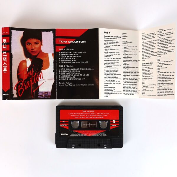 Toni Braxton - Toni Braxton Album Korean Cassette Tape Korea