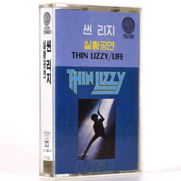 IMG_3056 Thin Lizzy - Life Live Album Korean Cassette Tape Korea