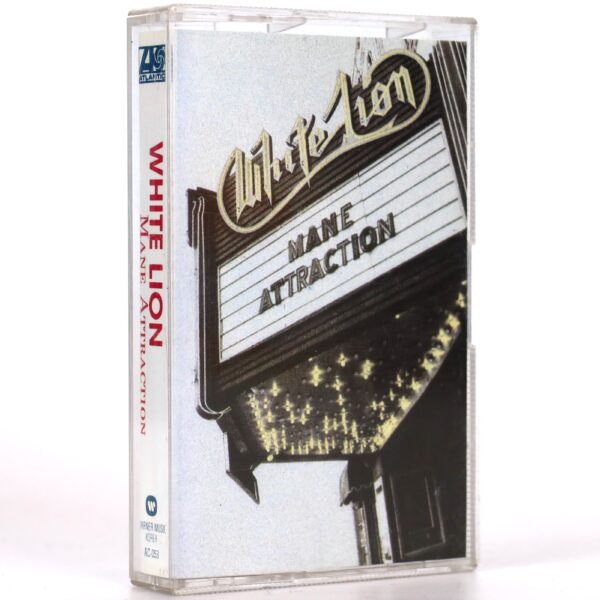 IMG_3061 White Lion - Mane Attraction Album Korean Cassette Tape Korea