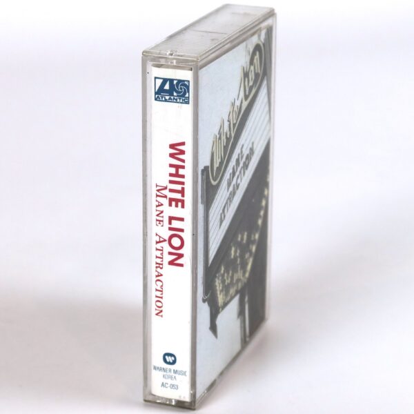IMG_3062 White Lion - Mane Attraction Album Korean Cassette Tape Korea