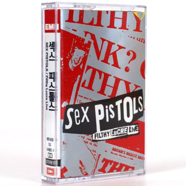 Sex Pistols - Filthy Lucre Live Album Korean Cassette Tape Korea