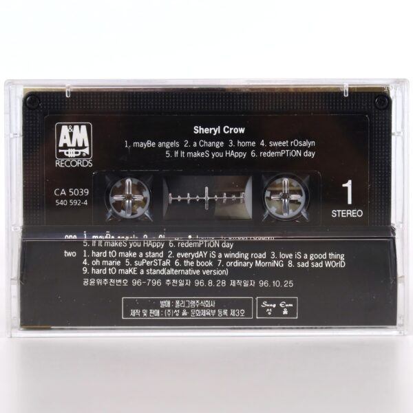 IMG_3105 Sheryl Crow - Sheryl Crow Album Korean Cassette Tape Korea