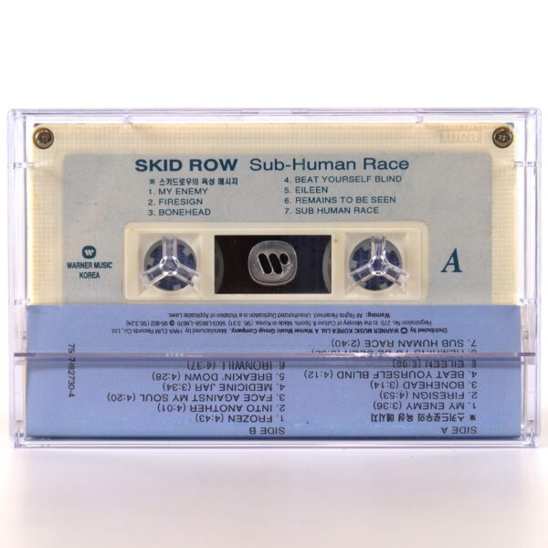 Skid Row - Subhuman Race Album Korean Cassette Tape Korea