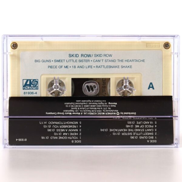 Skid Row - Skid Row Album Korean Cassette Tape Korea