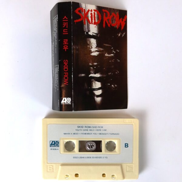 Skid Row - Skid Row Album Korean Cassette Tape Korea