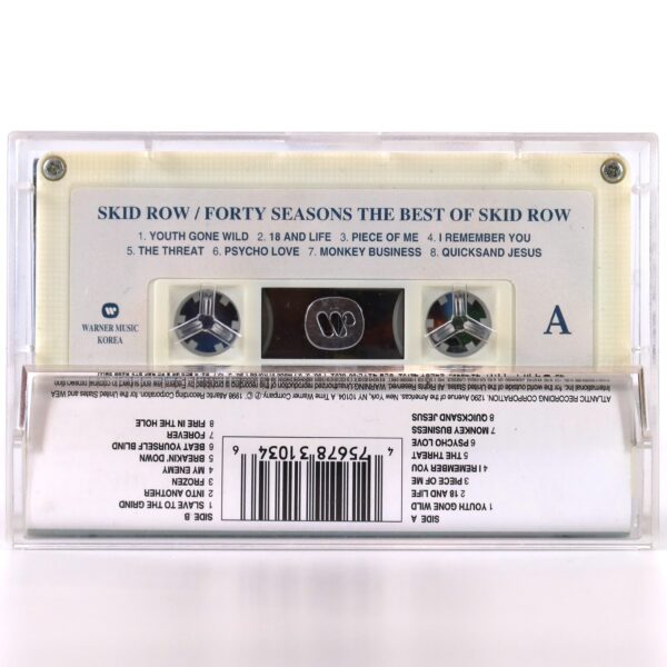 40 Seasons: The Best Of Skid Row Album Korean Cassette Tape Korea