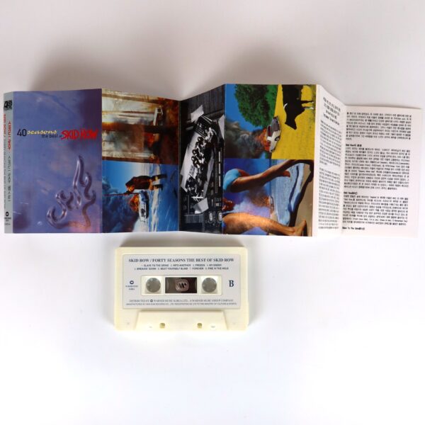 40 Seasons: The Best Of Skid Row Album Korean Cassette Tape Korea