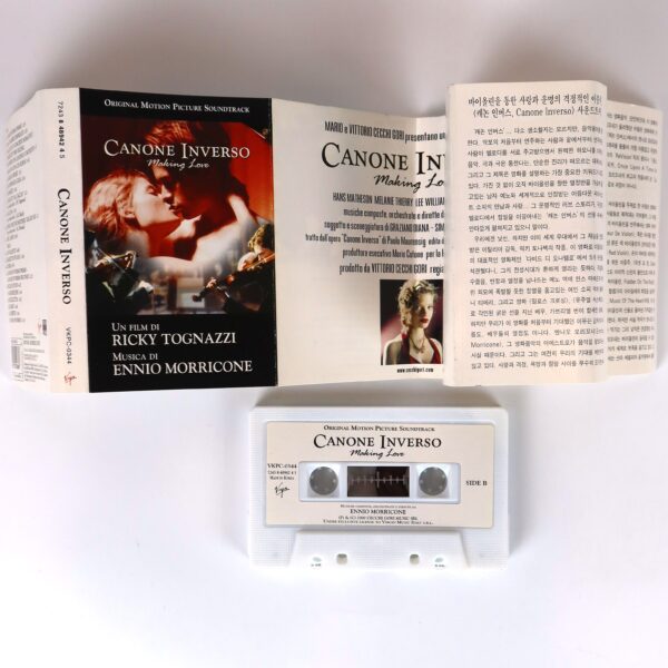 Canone Inverso Soundtrack OST Ennio Morricone Korean Cassette Tape Korea