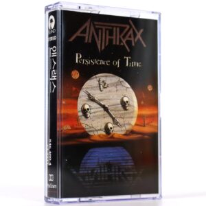 Anthrax - Persistence Of Time Album Korean Cassette Tape Korea