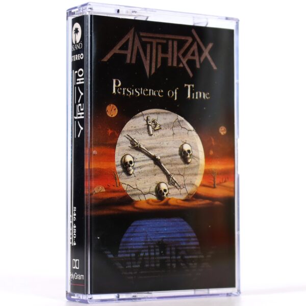 Anthrax - Persistence Of Time Album Korean Cassette Tape Korea