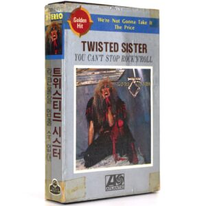 Twisted Sister - You Can't Stop Rock 'N' Roll Album Korean Cassette Tape Korea