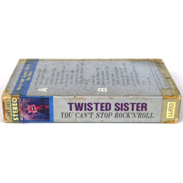 Twisted Sister - You Can't Stop Rock 'N' Roll Album Korean Cassette Tape Korea