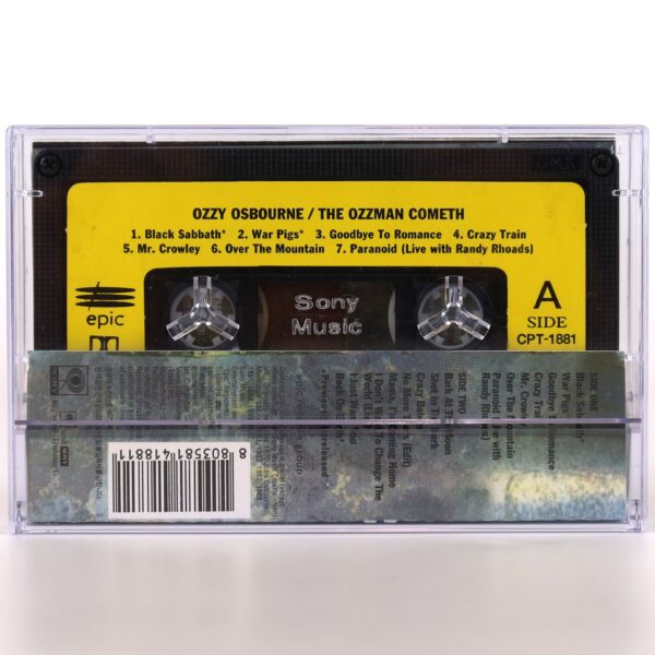 Ozzy Osbourne - The Ozzman Cometh Album Korean Cassette Tape Korea