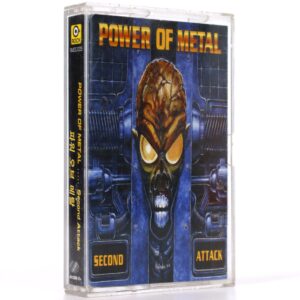 Power Of Metal Second Attack Compilation Album Korean Cassette Tape Korea
