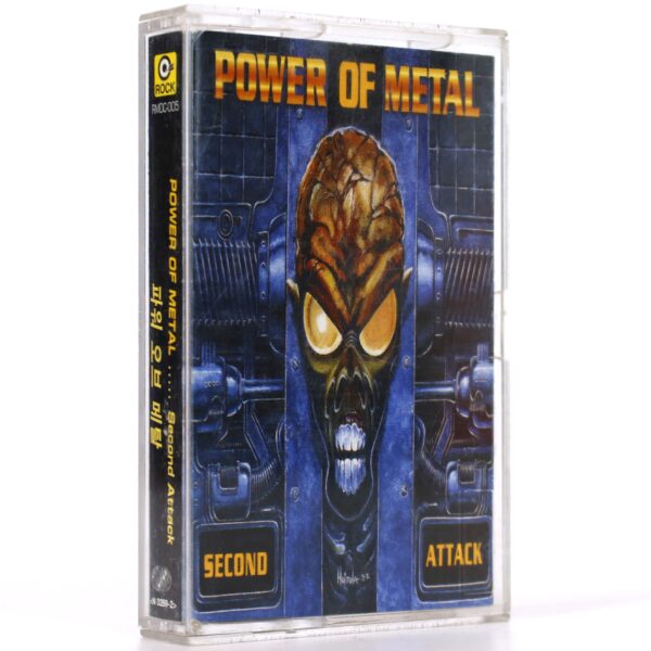 Power Of Metal Second Attack Compilation Album Korean Cassette Tape Korea