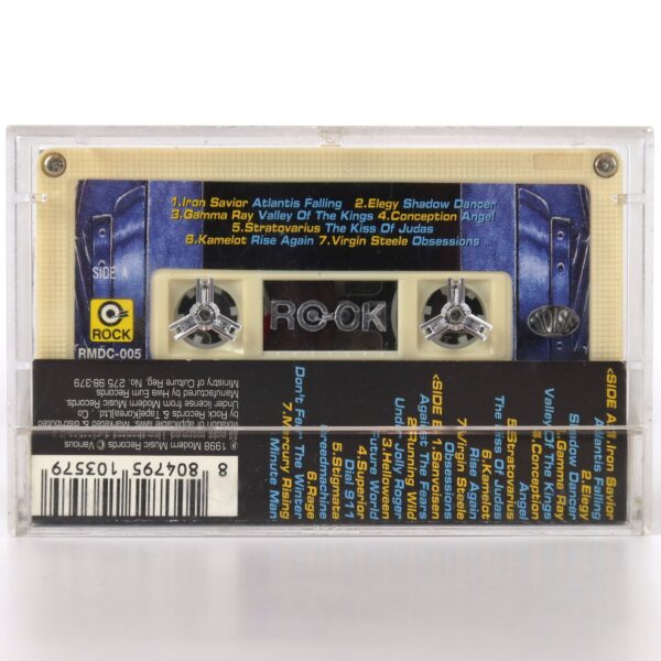 Power Of Metal Second Attack Compilation Album Korean Cassette Tape Korea