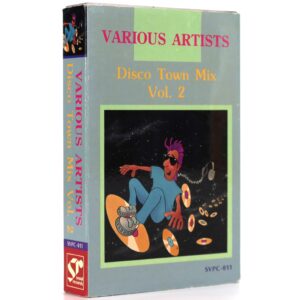 Disco Town Mix Vol. 2 Compilation Album Korean Cassette Tape Korea Italo-Disco