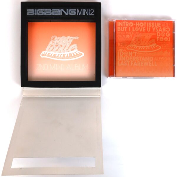 Bigbang - Hot Issue Mini Album CD No 3D Paper [2007 KMP Pressing]