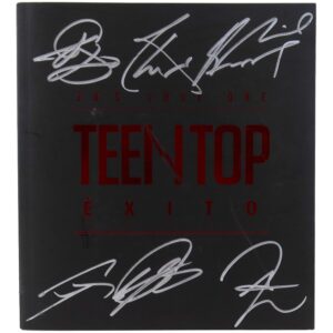 IMG_3302 Teen Top - Exito Signed Autographed Mini Album CD K-Pop 2014 Teentop