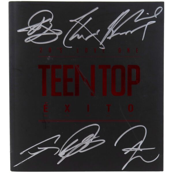 IMG_3302 Teen Top - Exito Signed Autographed Mini Album CD K-Pop 2014 Teentop
