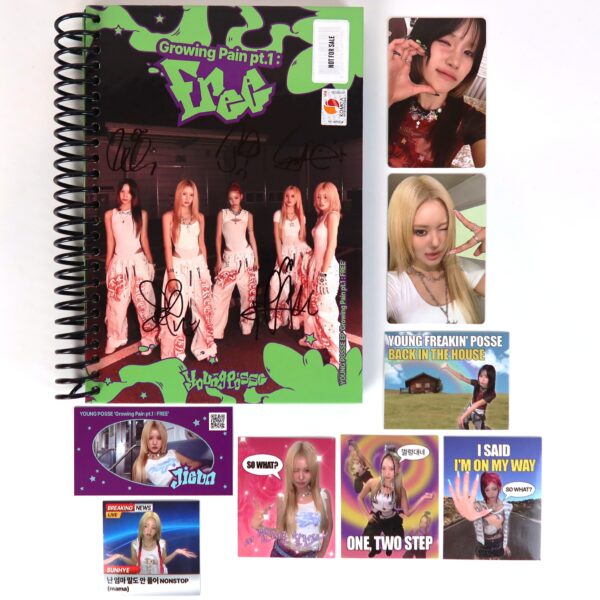 Young Posse - Growing Pain pt.1 : FREE Signed Autographed Album CD Promo 2025