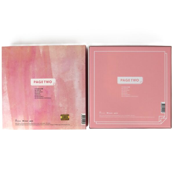 Twice - Page Two [Pink Ver.] Limited Edition Design By Chaeyoung CD Album 2016